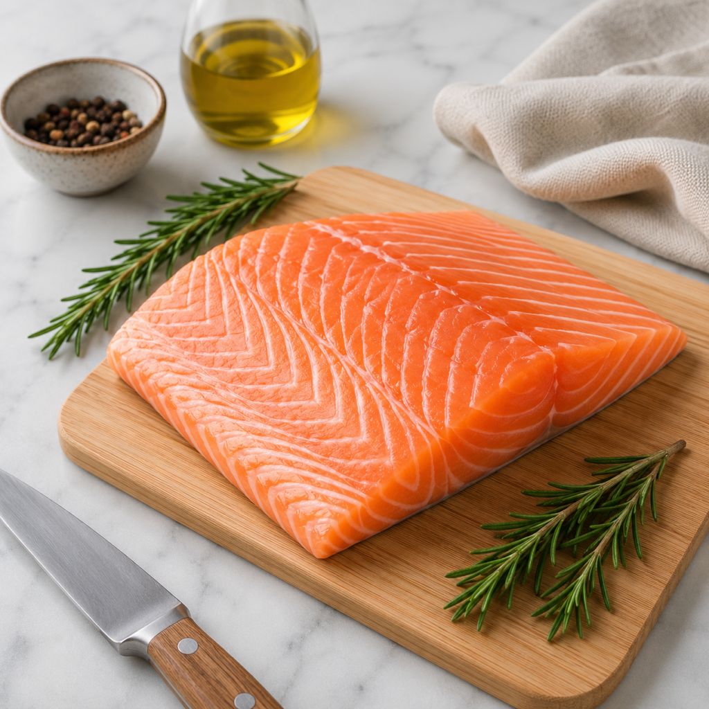 Filetes de salmón